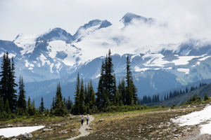 Fitzsimmons Range: Overlord Glacier & Mountain, British Columbia, Canada.